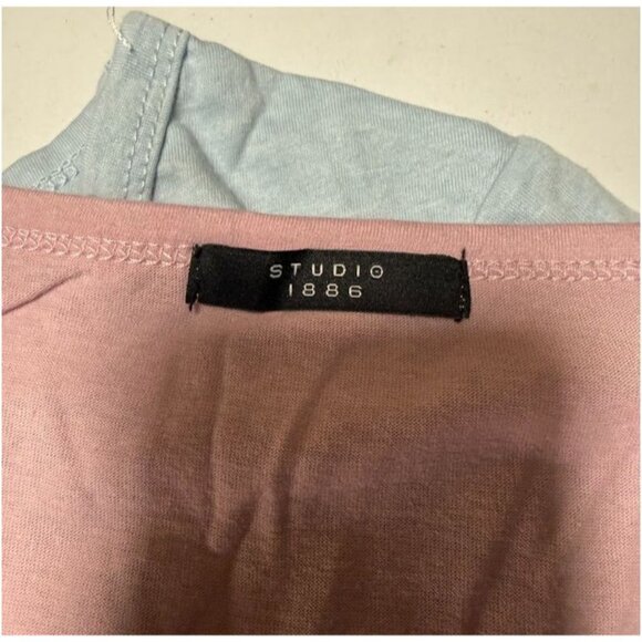 Studio 1886 Womens Bundle of 4 Short Sleeve Tees Multicolor Size Medium - Picture 3 of 8